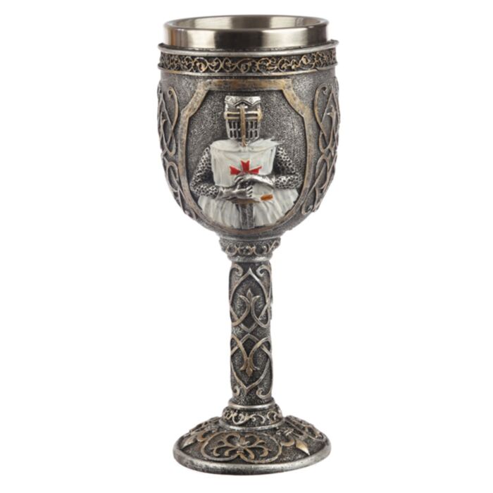 Decorative Crusader Knight Goblet (Bulk Packaged)
