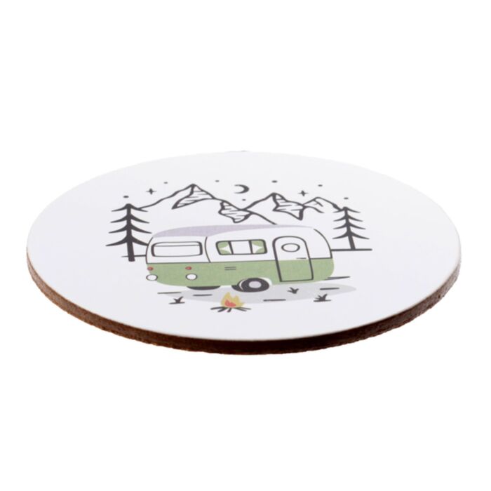 Wildwood Caravan Set of 4 Cork Coasters