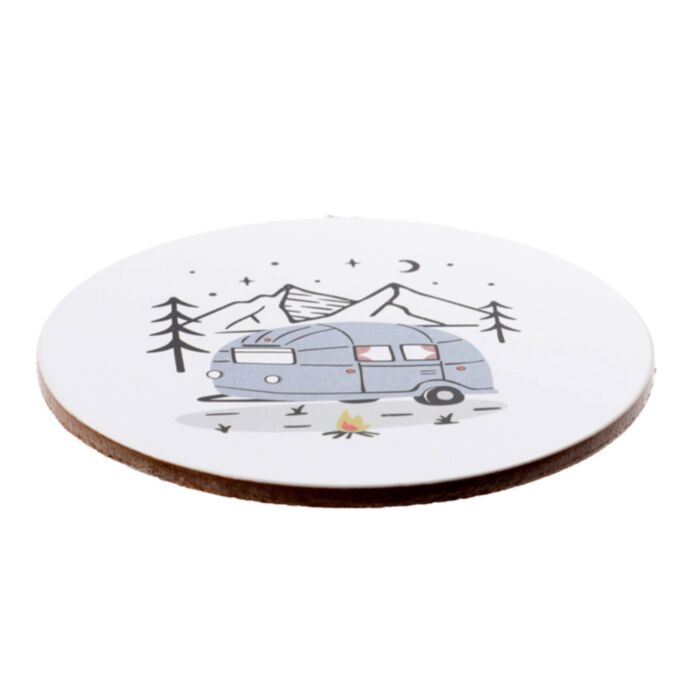 Wildwood Caravan Set of 4 Cork Coasters