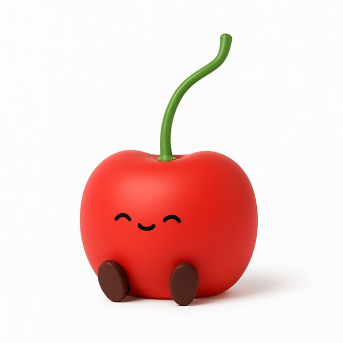 Foodiemals Cherry LED Night Light Sleep Lamp
