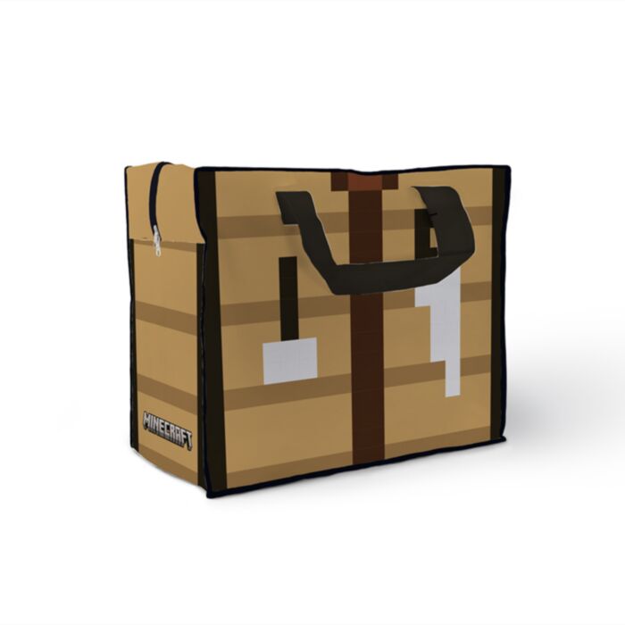 Minecraft Explore More Zip Up Laundry Storage Bag