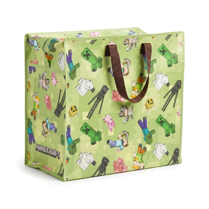 Minecraft Explore More Zip Up Laundry Storage Bag