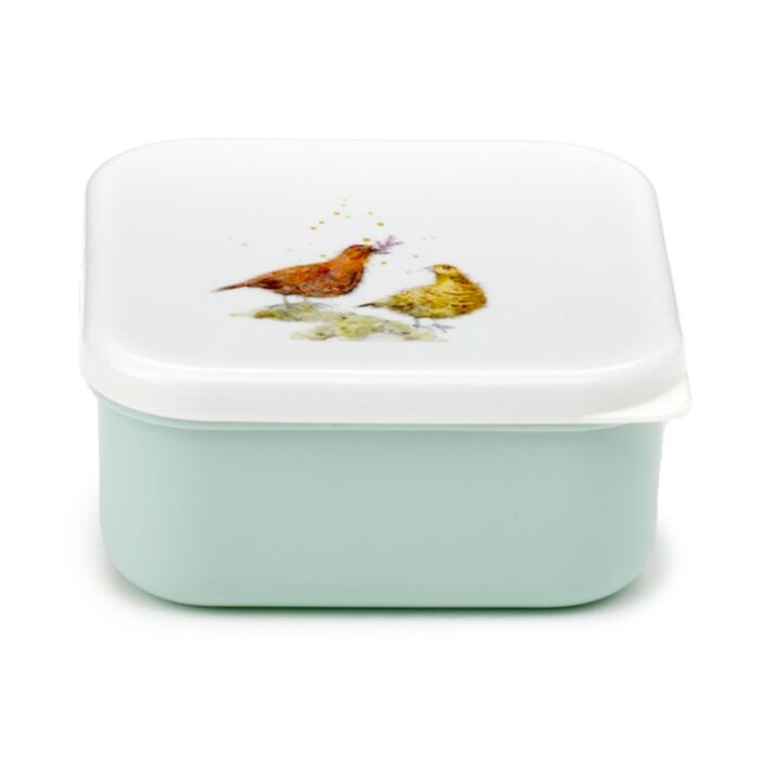 Set of 3 Lunch Box M/L/XL Julie Dodsworth Pink Botanical
