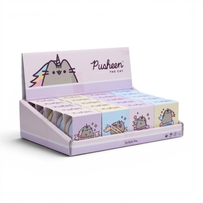 Pusheen Cat Pusheenicorn Lip Balm in a Tin
