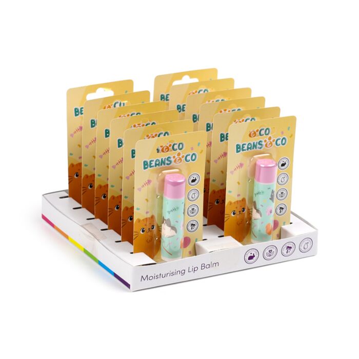 Beans & Co Cats Stick Lip Balm