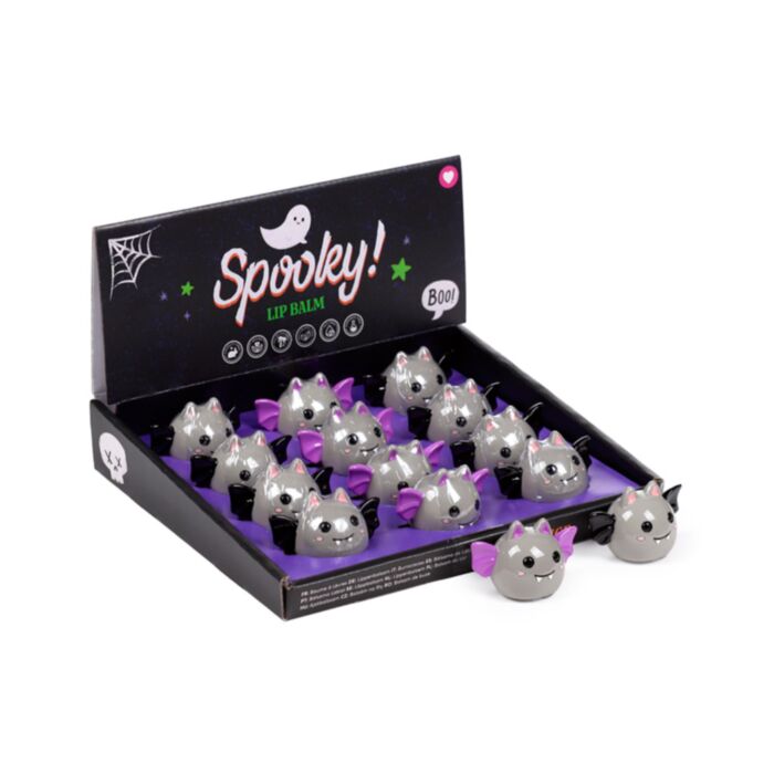 Spooky Lip Balm in a Bat Shaped Holder