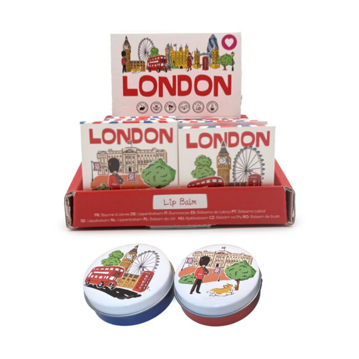 London Icons Lip Balm in a Tin