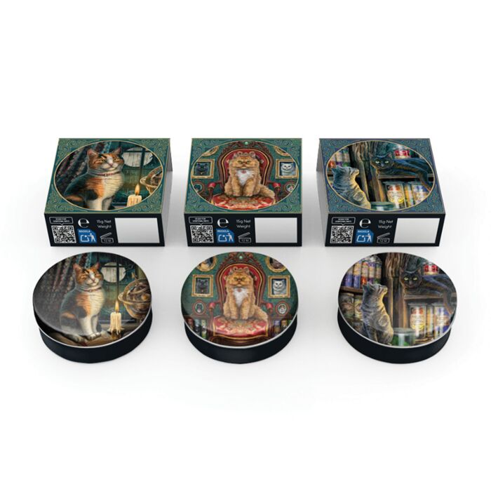 Lisa Parker Magical Cats Lip Balm in a Tin