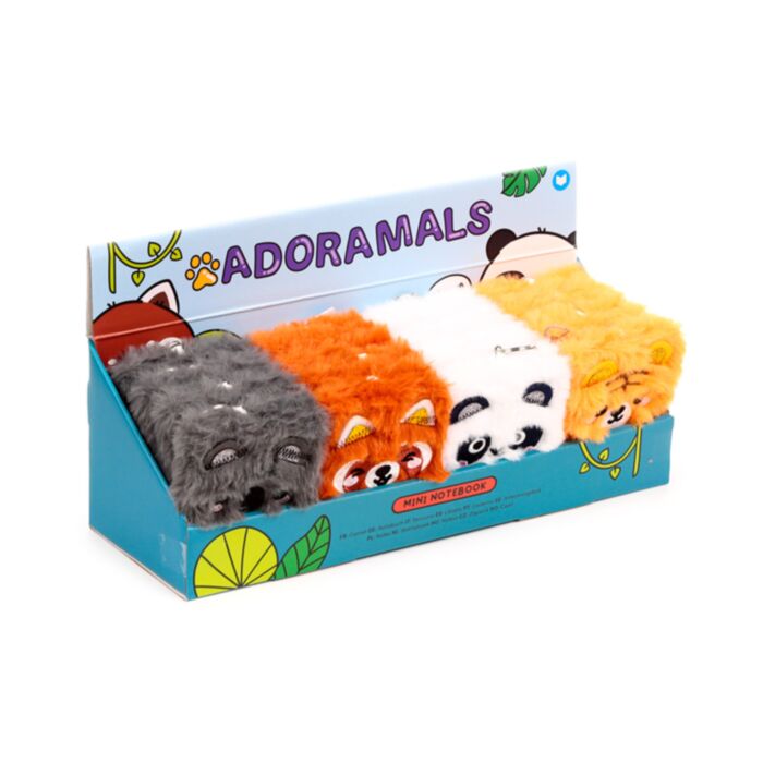 Adoramals Wild Plush A7 Mini Notepad