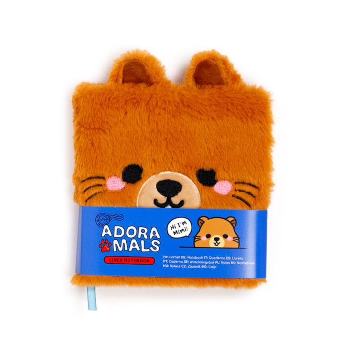 Adoramals Mimi the Marmot Plush Notebook