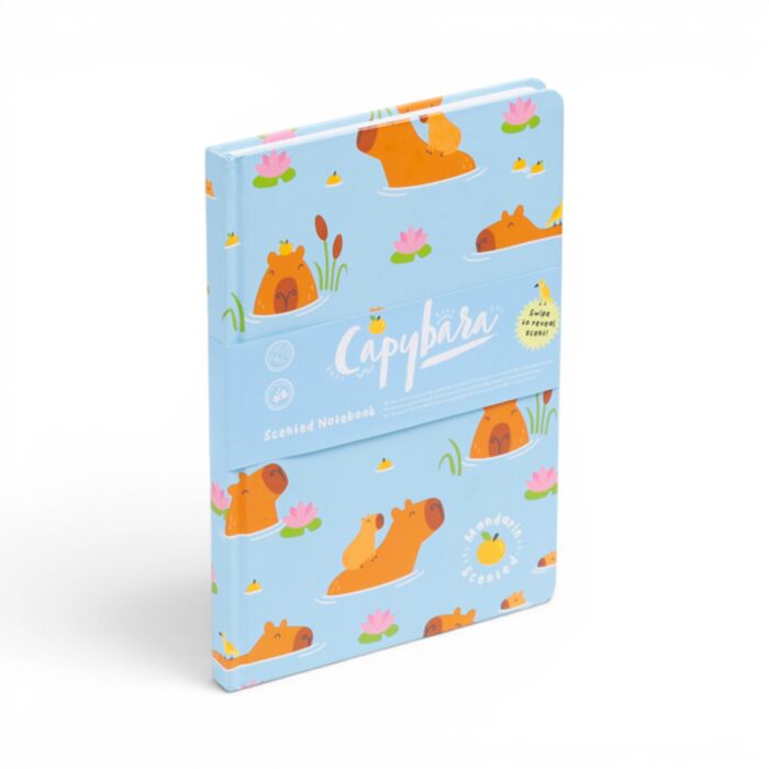 Capybara Recycled Paper A5 Scented Notebook