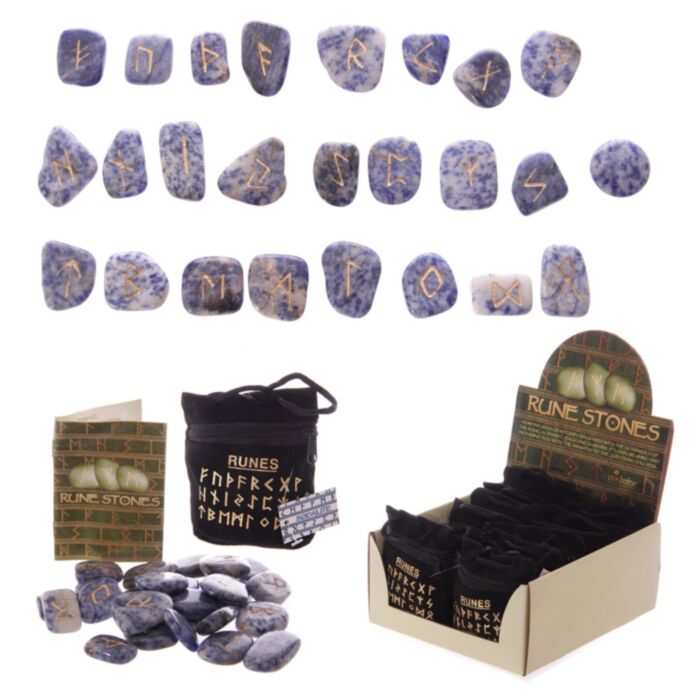 Bag of 25 Assorted Rune Stones