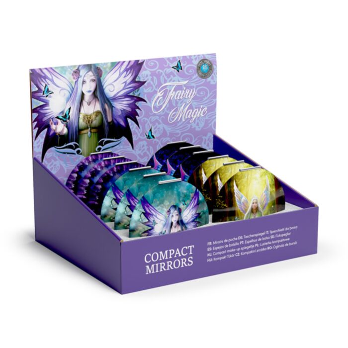 Anne Stokes Fairy Magic Compact Mirror
