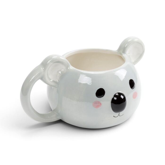 Adoramals Koala Head Ceramic Shaped Mug