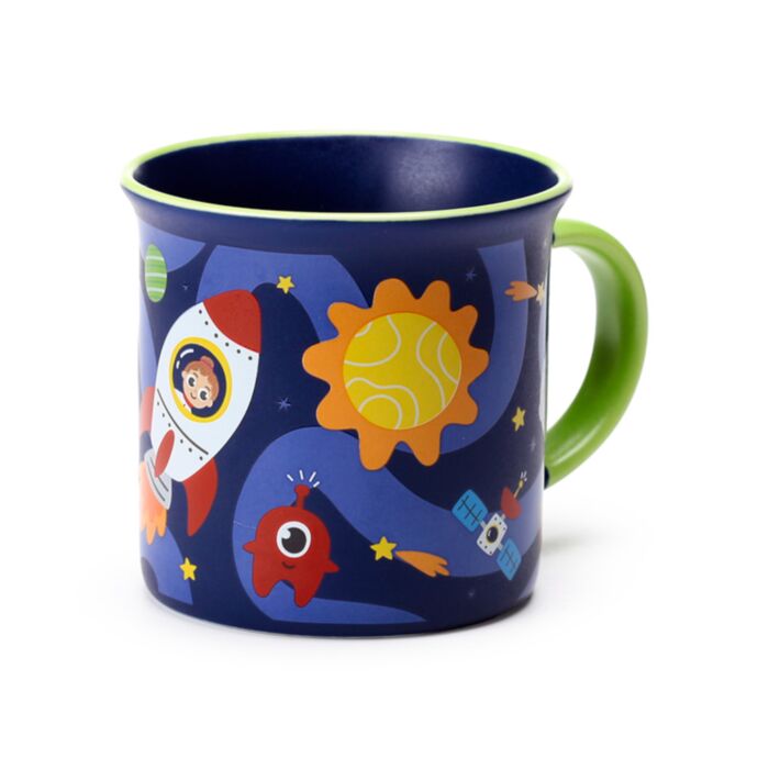 Space Cadet Fine-Rimmed Porcelain Mug