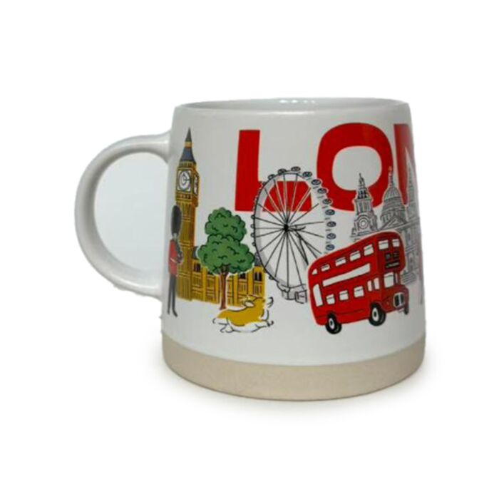 London Souvenir Tapered Stoneware Mug
