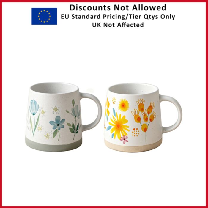 Wildflowers Stoneware Mug