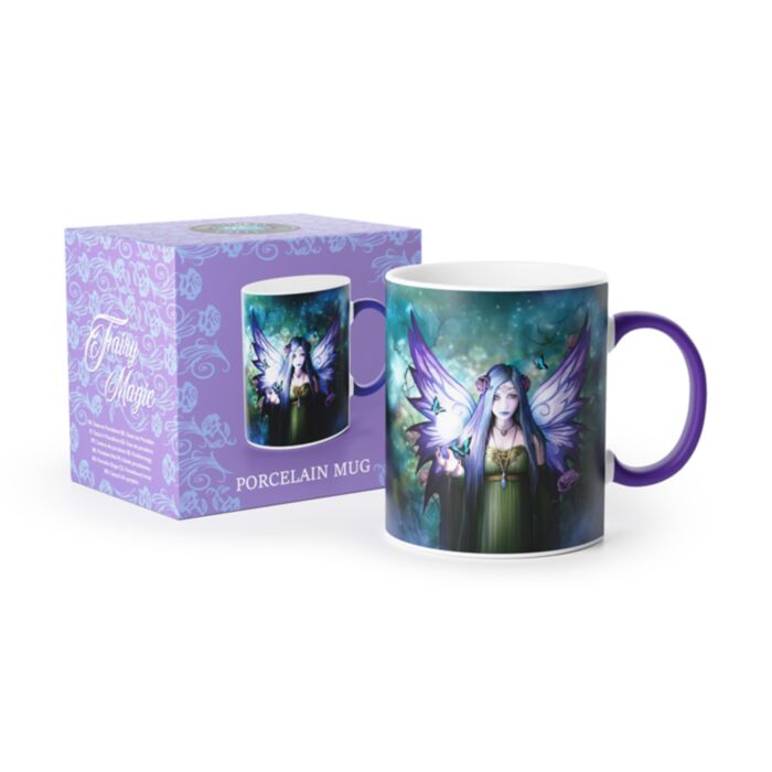 Anne Stokes Fairy Magic Landmarks Porcelain Mug