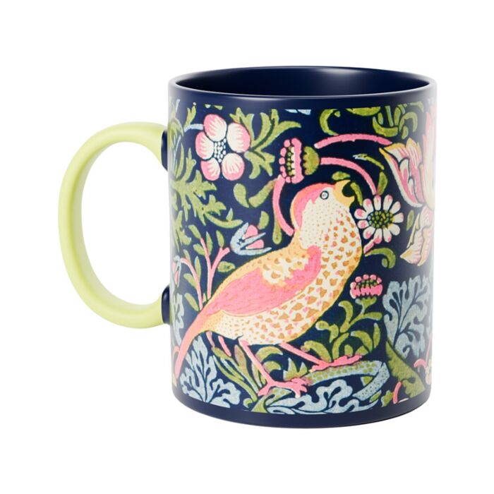 William Morris Strawberry Thief Porcelain Mug
