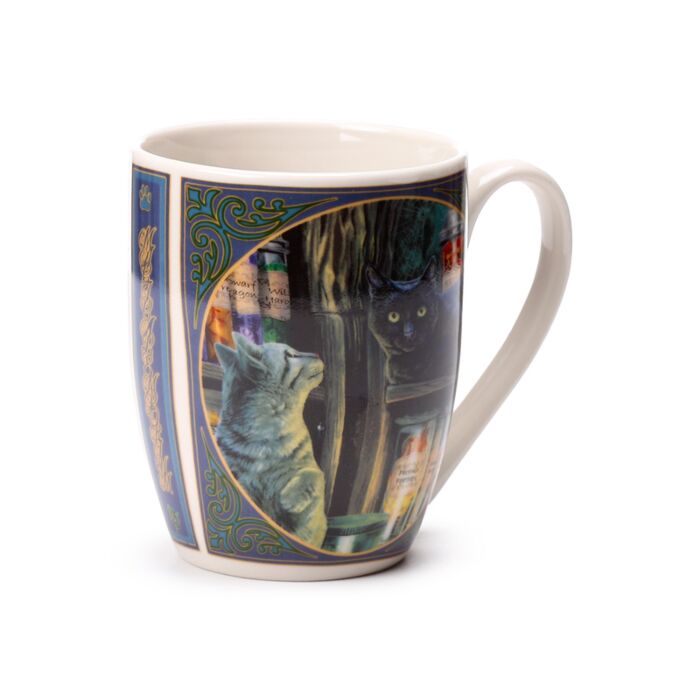 Lisa Parker Magical Emporium Cat Porcelain Mug