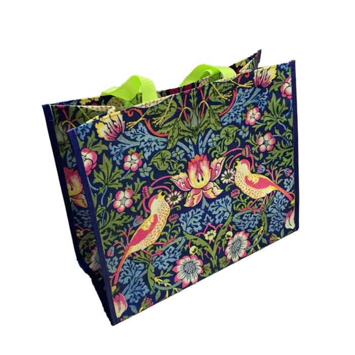 William Morris Strawberry Thief Reusable Shopping Bag