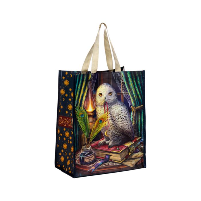 Lisa Parker Guardian of Spells Owl Reusable Shopping Bag