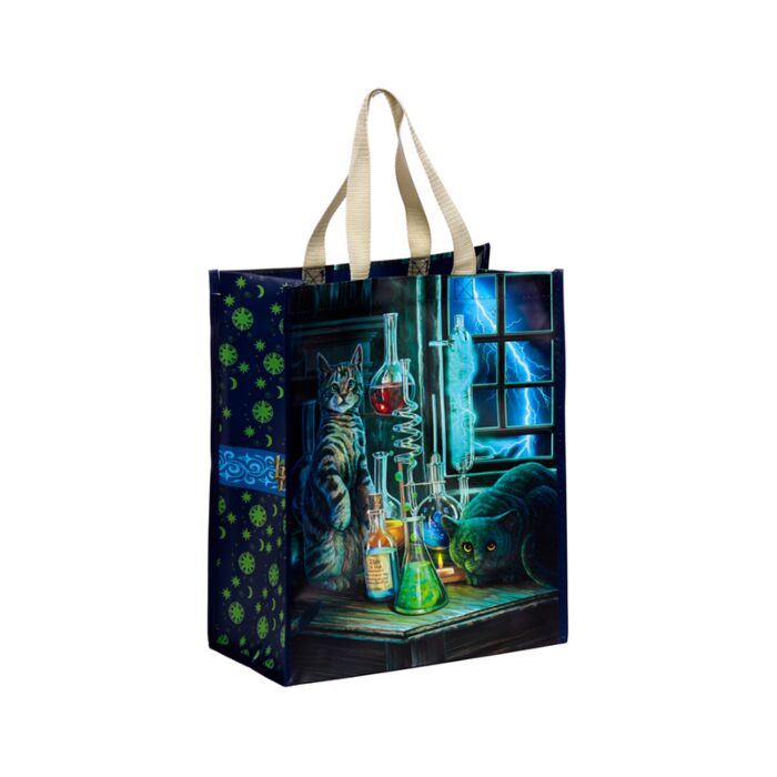 Lisa Parker Jekyll and Hyde Cats Reusable Shopping Bag