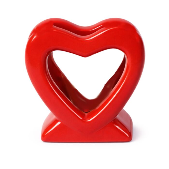 Amore Heart Shaped Ceramic Oil Burner