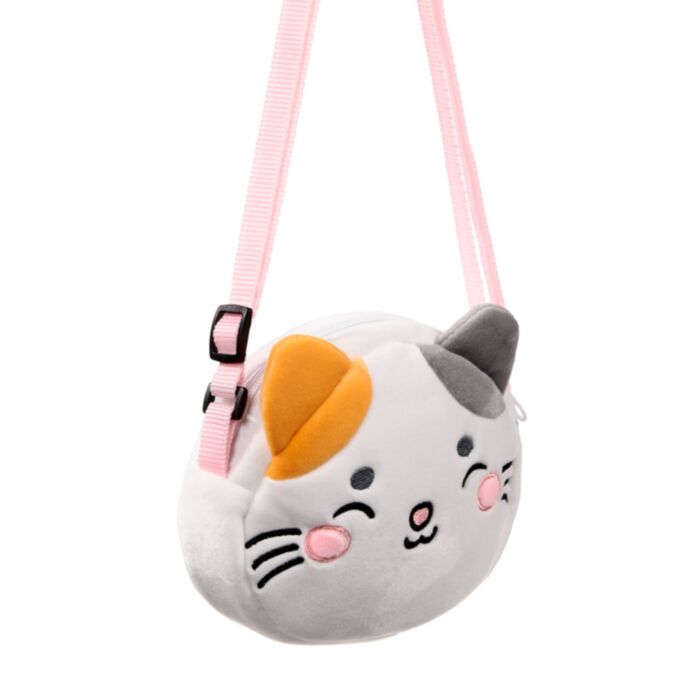 Lola the Cat Adoramals Crossbody Plush Shoulder Bag
