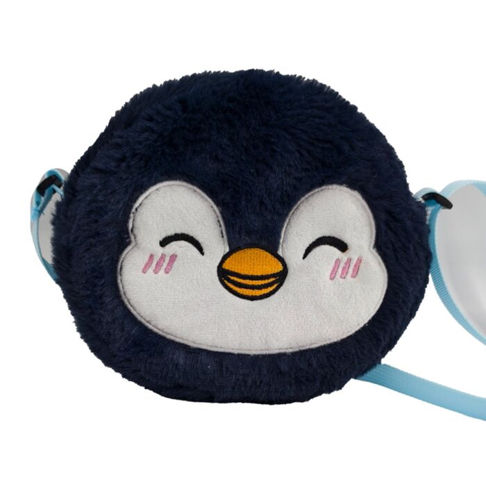 Nico the Penguin Adoramals Crossbody Plush Shoulder Bag