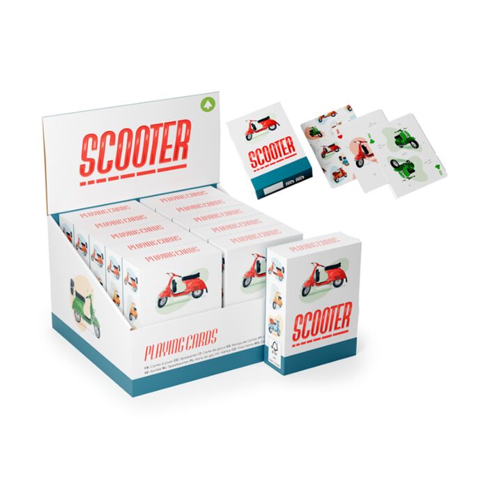 Scooter Standard Playing Card Deck