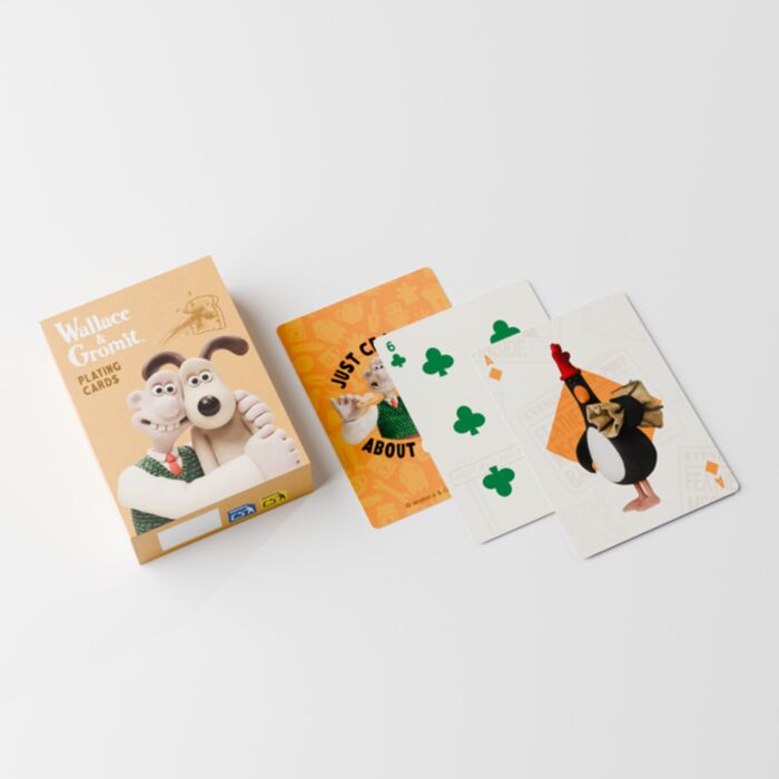 Wallace & Gromit Feathers McGraw Standard Playing Card Deck