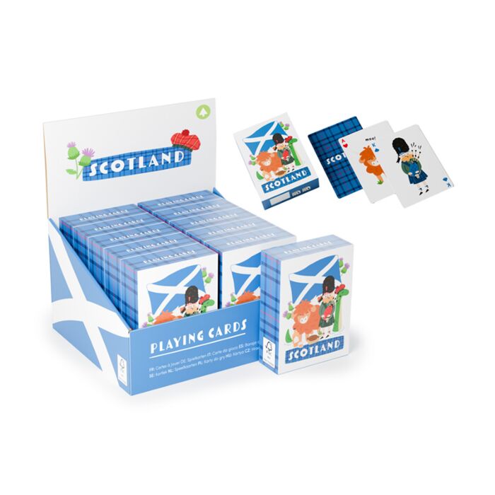 Scotland Souvenir Standard Playing Card Deck