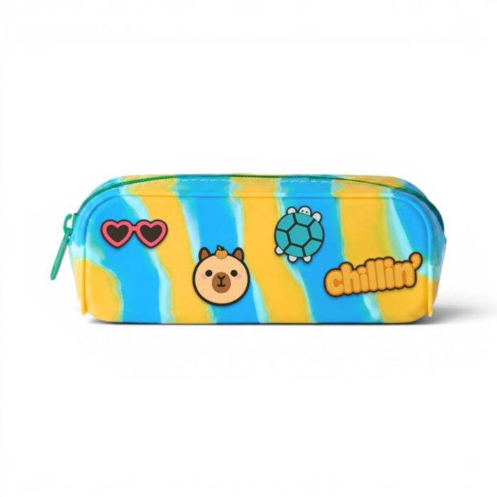 Adoramals Duke the Capybara Charms Silicone Pencil Case