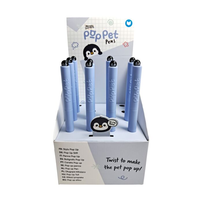Adoramals Wild Penguin Twist Pop Pet Pen