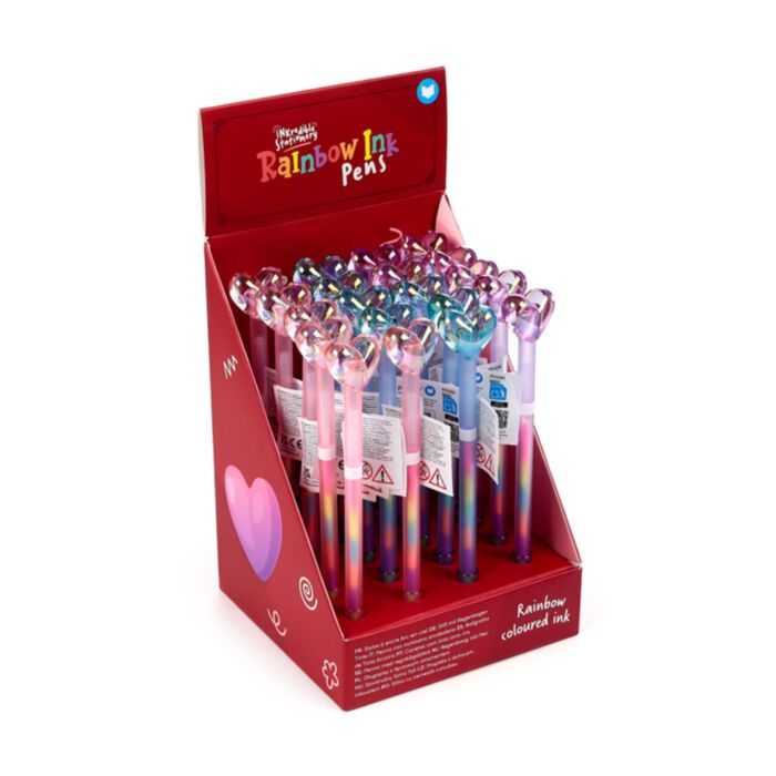 Amore Heart Rainbow Ink Pen