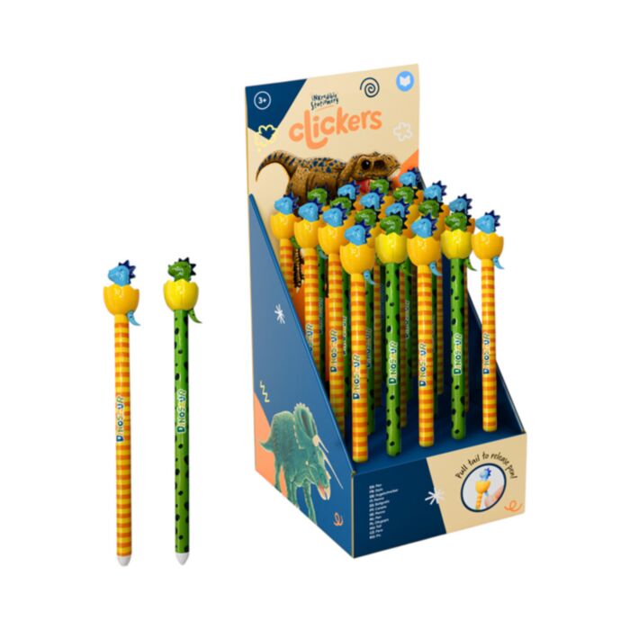 Dinosaur Egg cLickers Pen