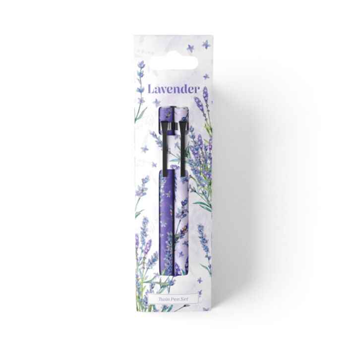 Lavender Twin Pen Set