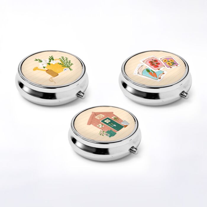 In the Garden Pill Box