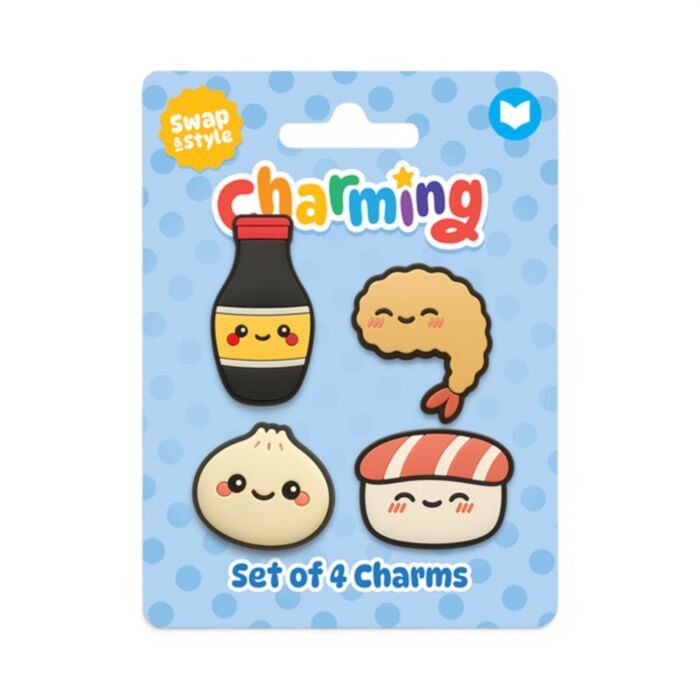 Foodiemals Bao House Bao Bun Set of 4 Charms
