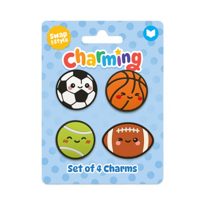 Sportaballs Set of 4 Charms