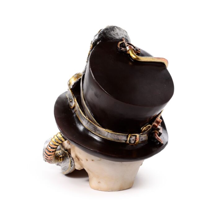 Masked Menace Steampunk Doodskop - 16 cm hoog | Doodskoppen | WEBWINKEL Masked Menace Steampunk Doodskop - 16 cm hoog | Doodskoppen | WEBWINKEL