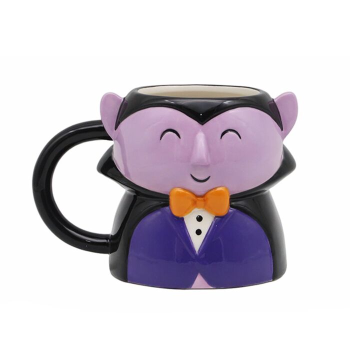 Spooky Dracula Ceramic Shaped Mug
