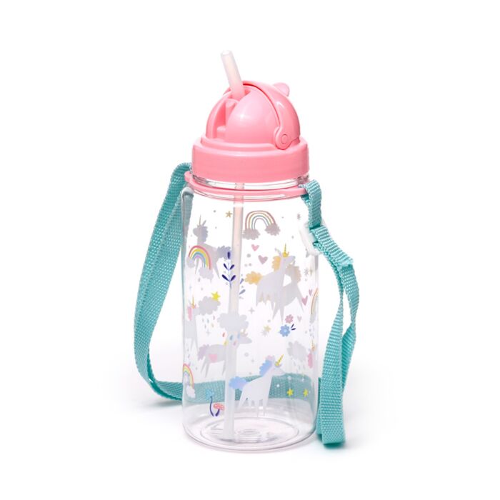 450ml Children's Shatterproof Water Bottle Unicorn Magic
