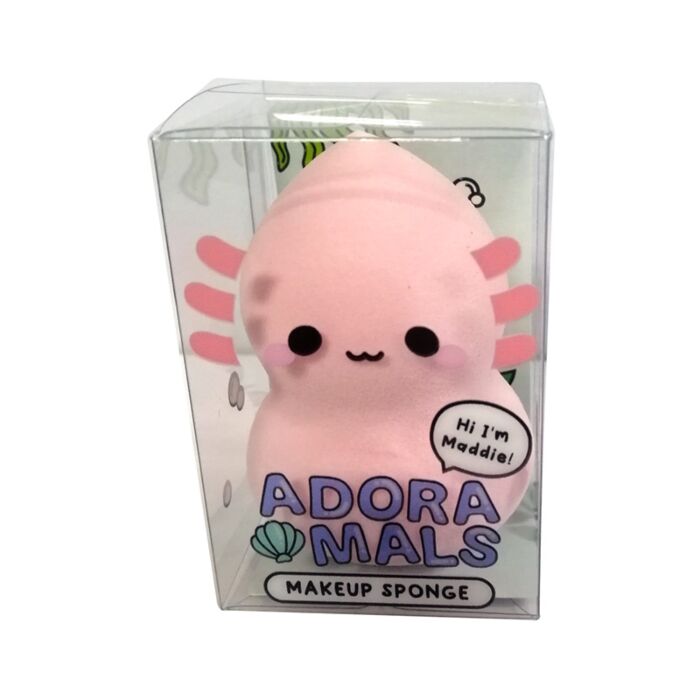 Adoramals Maddie the Axolotl Makeup Sponge Beauty Blender