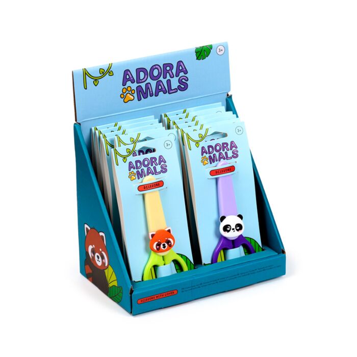 Adoramals Wild Kids Scissors in Holder with Charm