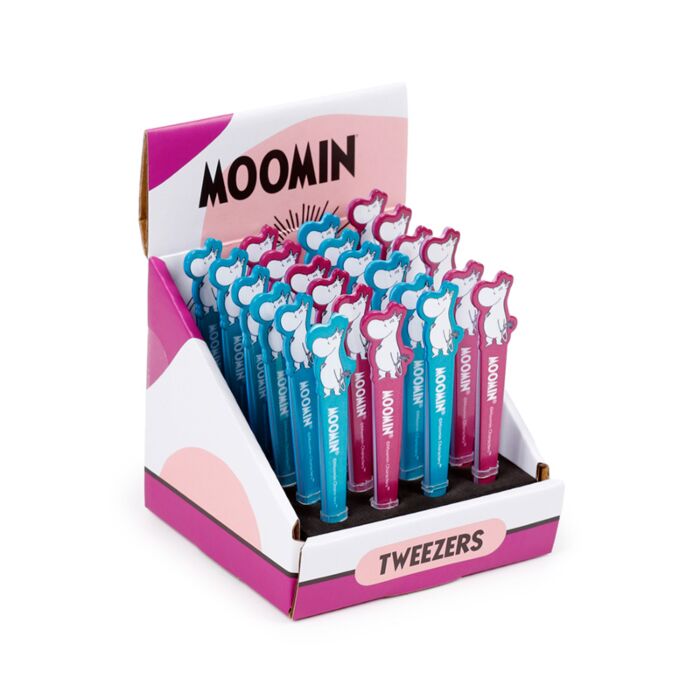 Moomin Shaped Tweezers Blue & Purple