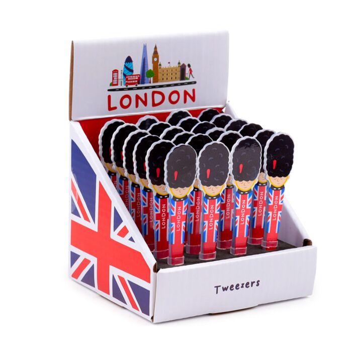 London Tour Guardsman Shaped Tweezers