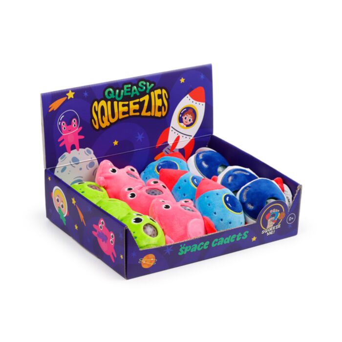 Queasy Squeezies Space Cadets Plush Squeezy Toy