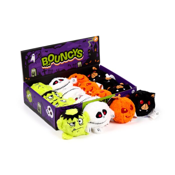 Spooky High Bounce Plush Bouncy Ball
